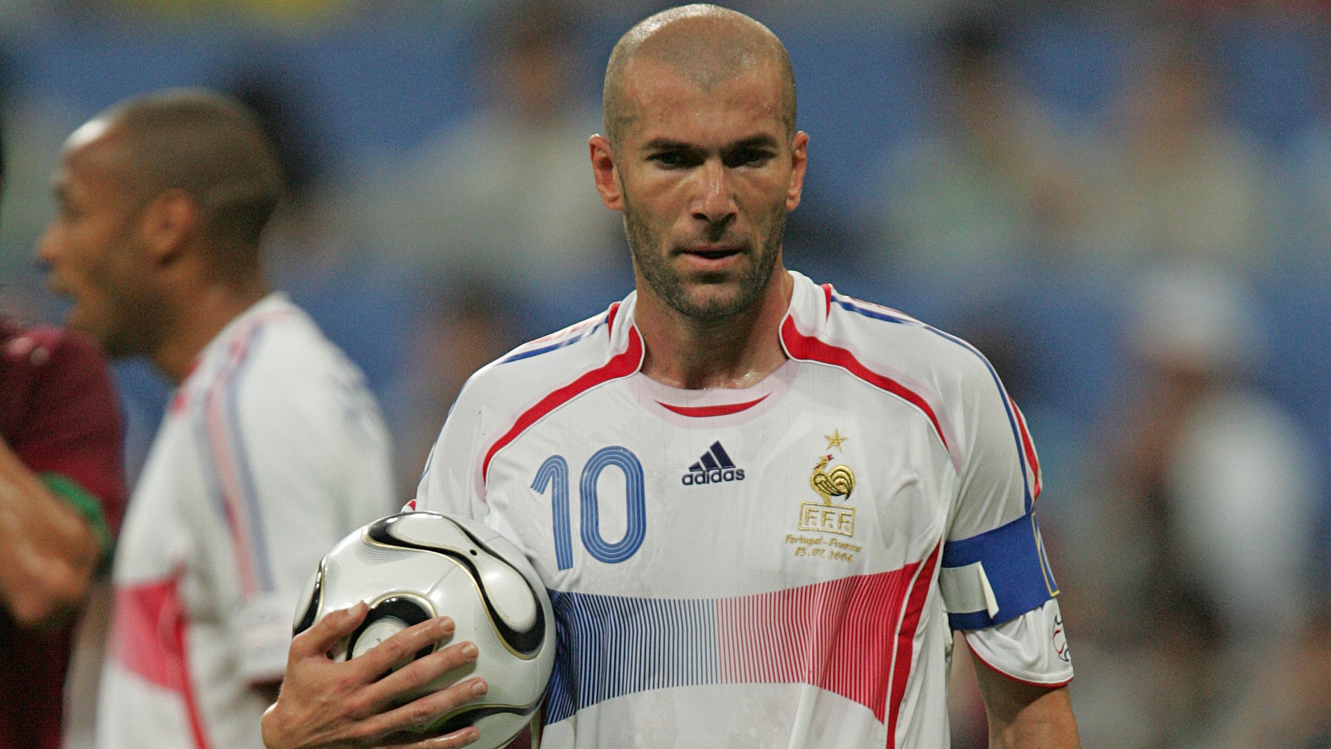 Wallpaper Zinedine Zidane, Football Player, Real Madrid - Zinedine Zidane - HD Wallpaper 