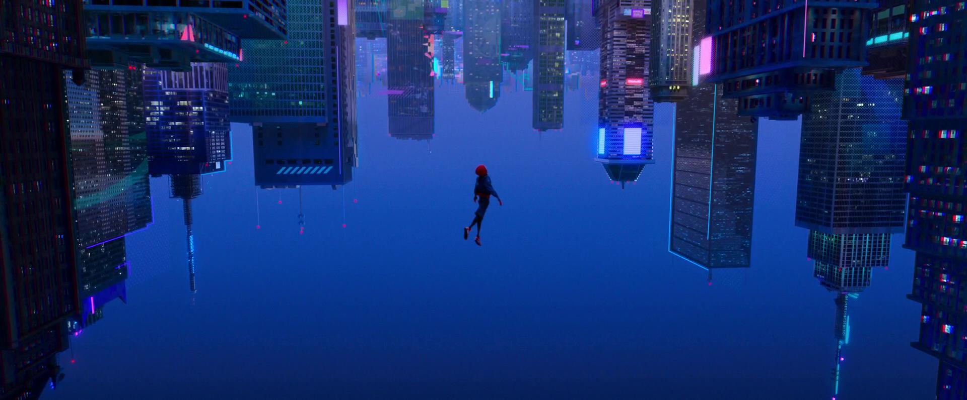 Spider Verse Leap Of Faith - HD Wallpaper 