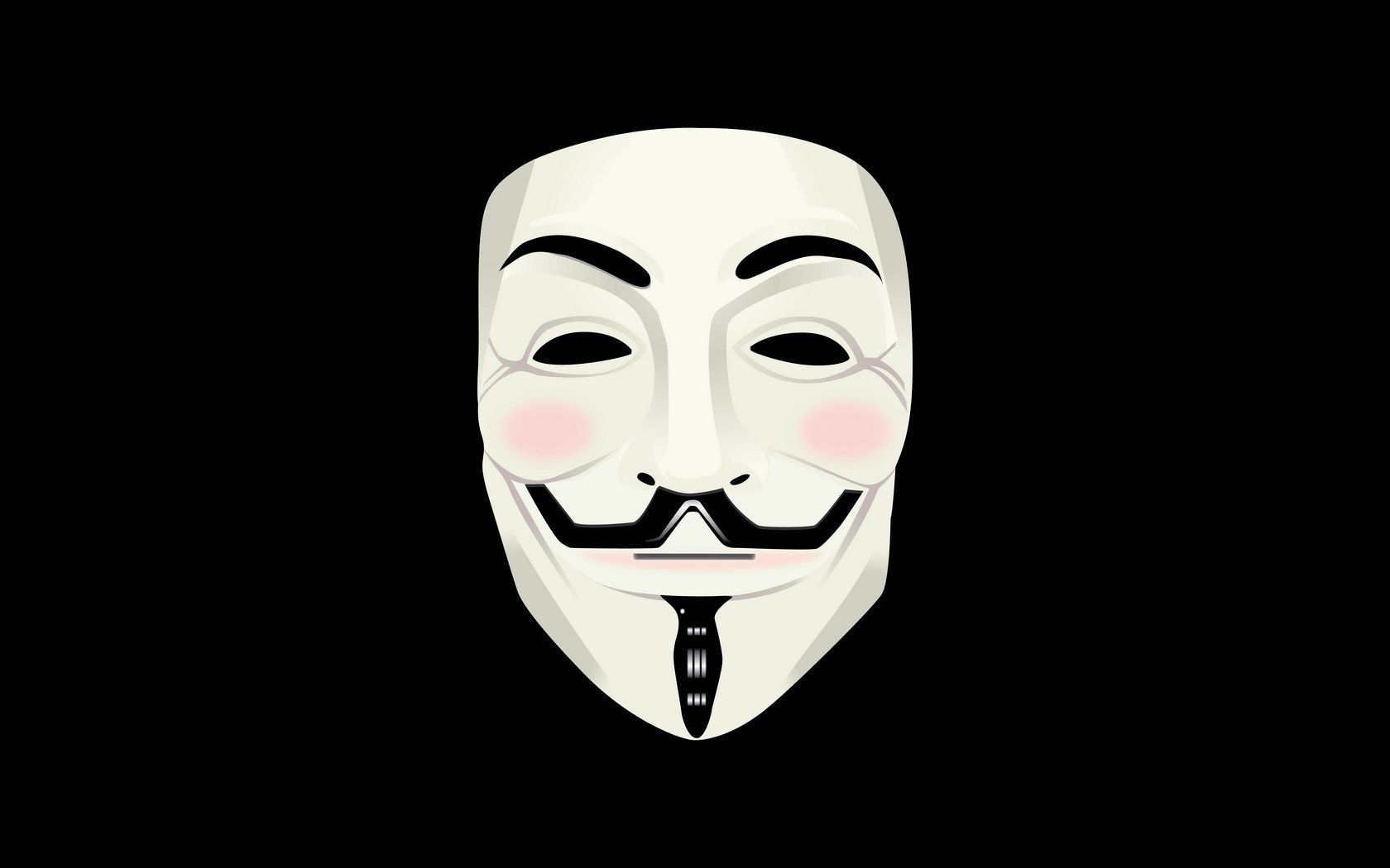 V For Vendetta Mask Hd - HD Wallpaper 