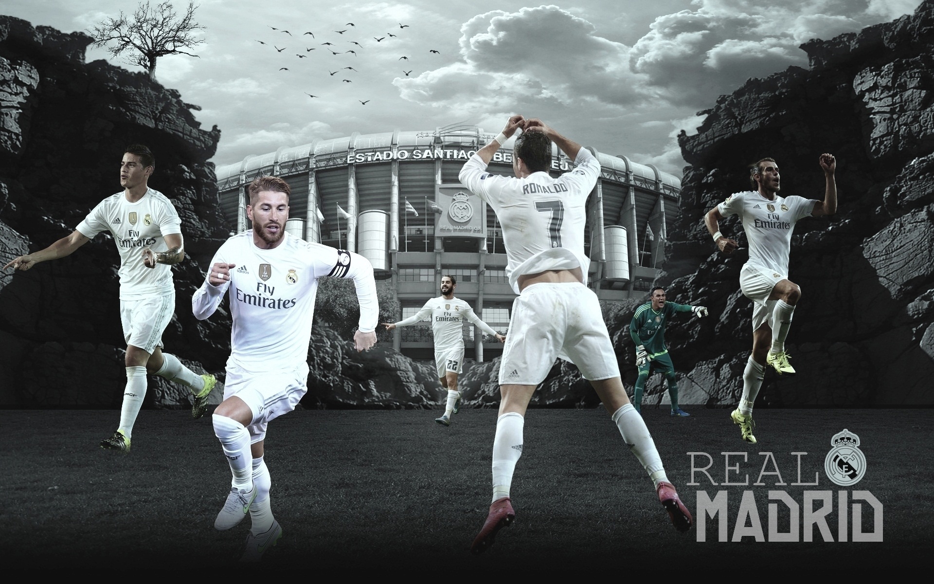 Santiago Bernabéu Stadium - 1920x1200 Wallpaper Santiago Bernabéu Stadium - 1920x1200 Wallpaper