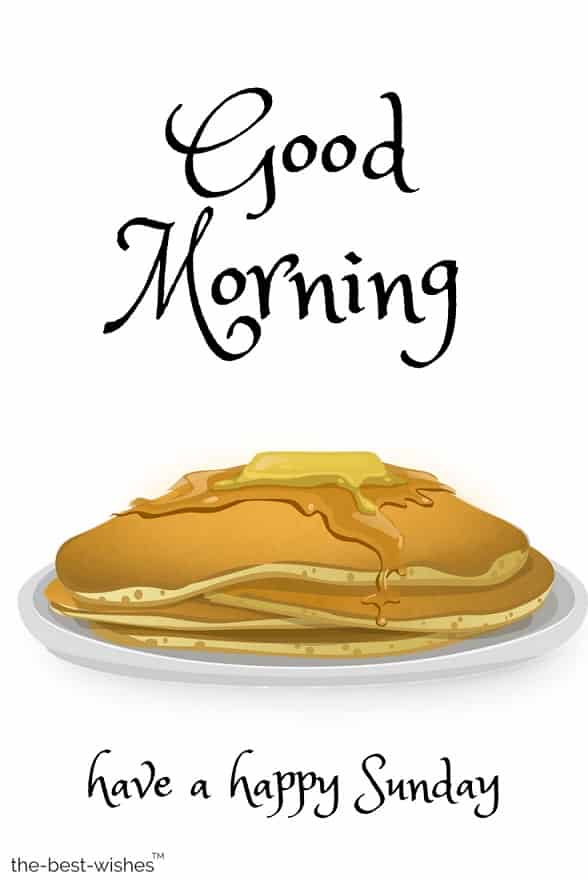 Happy Sunday Images With Pancake Hd Download - Happy Sunday Pancakes - HD Wallpaper 