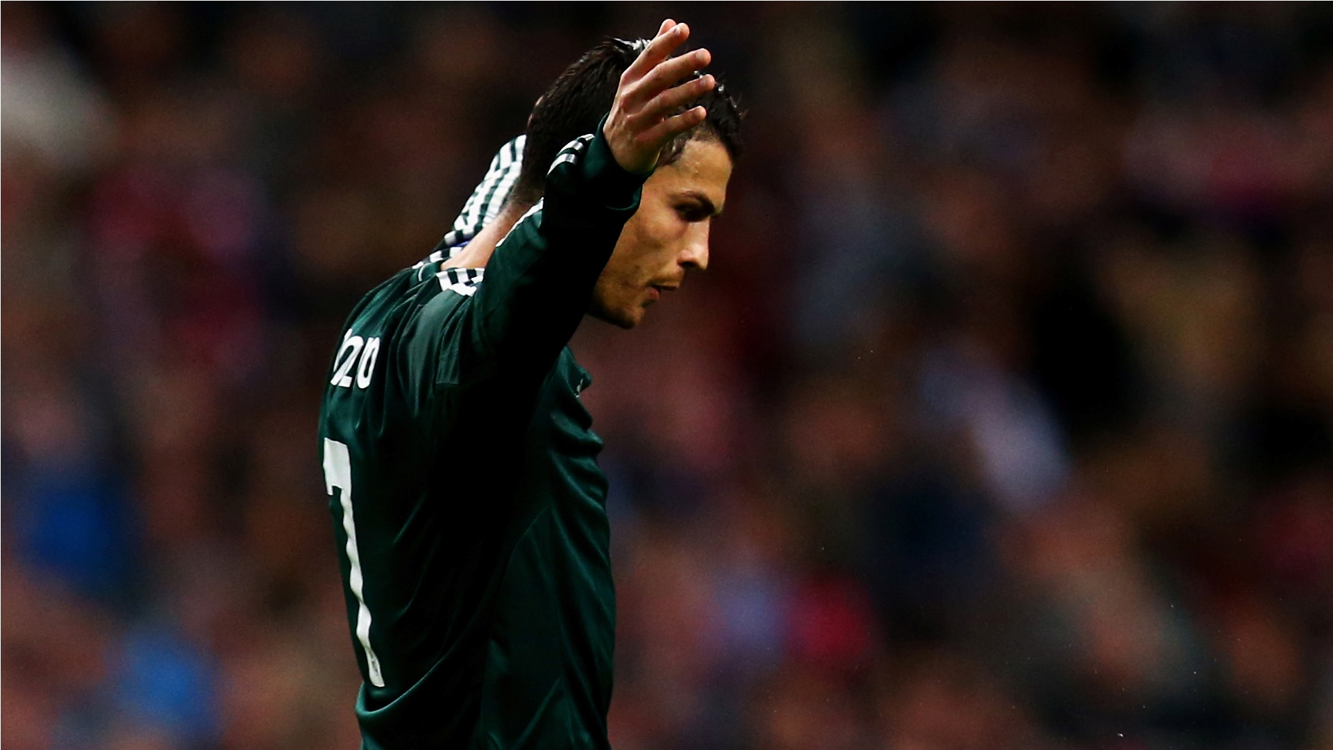 New Cristiano Ronaldo Real Madrid Celebration Full - Hat Trick Cristiano Ronaldo Vs Ajax - HD Wallpaper 
