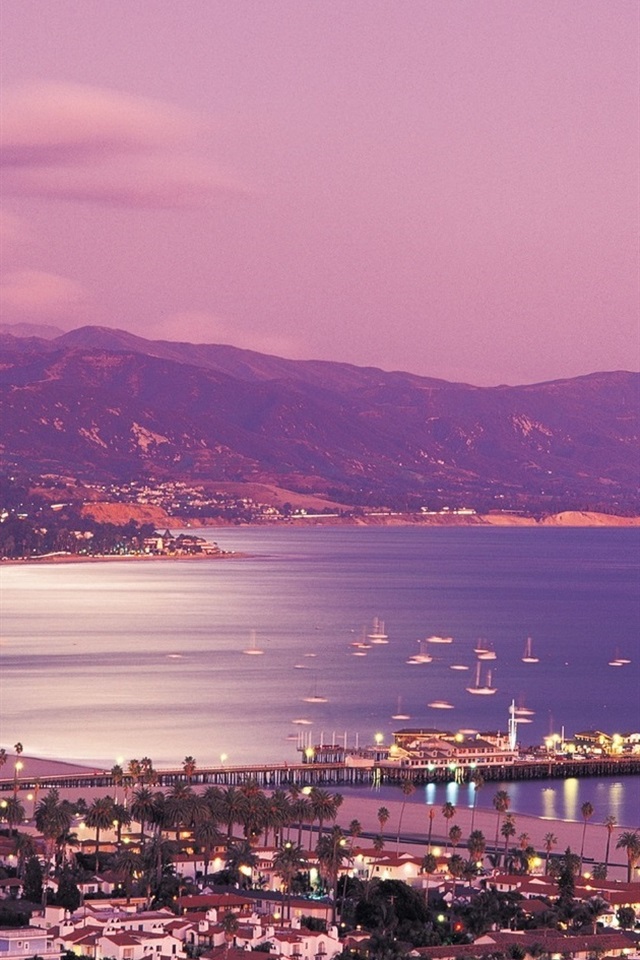 Iphone Wallpaper Santa Barbara, California, Usa, City - Santa Barbara - HD Wallpaper 