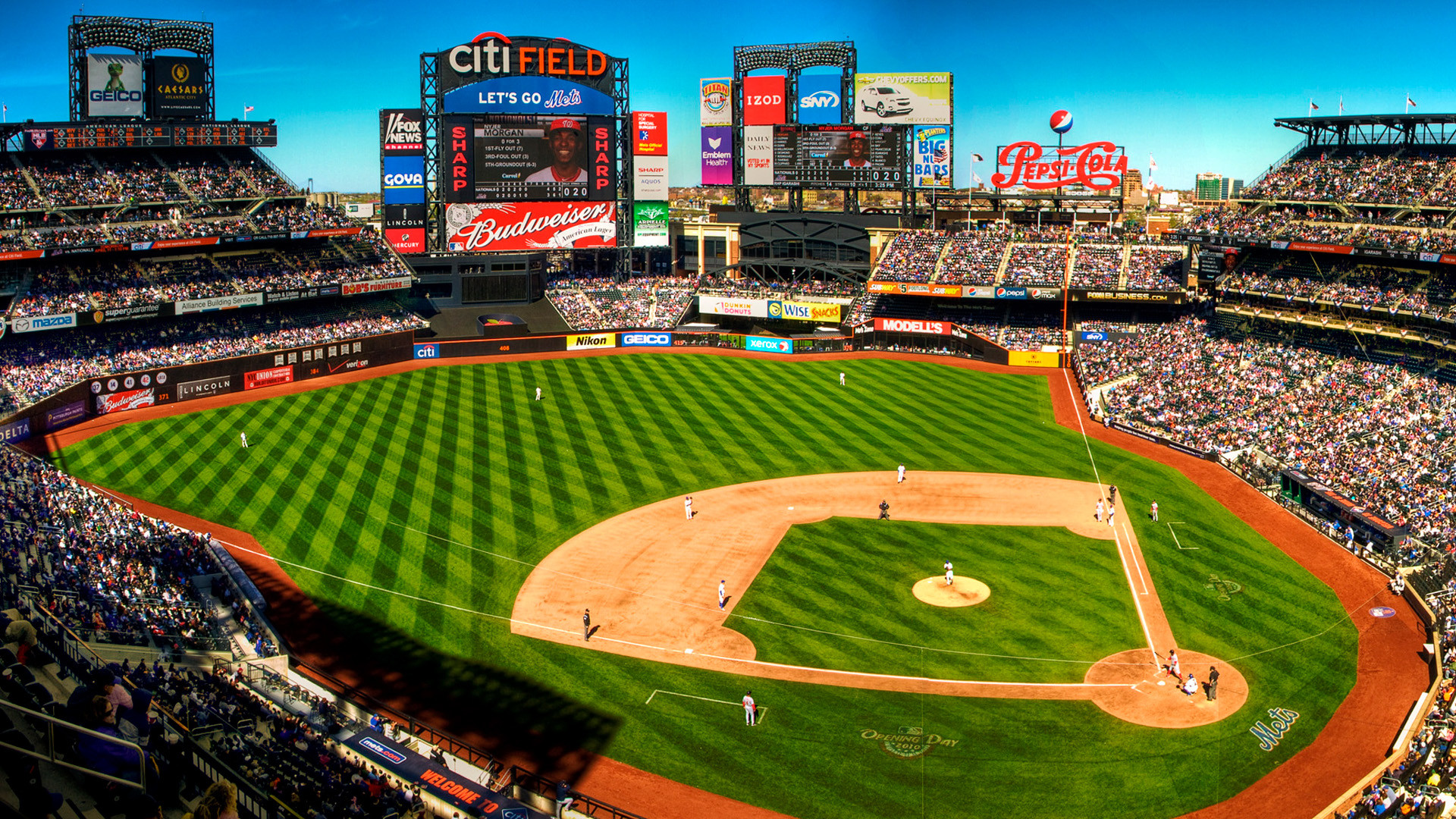 New York Mets Browser Themes & Desktop Wallpapers 
 - Citi Field Stadium - HD Wallpaper 