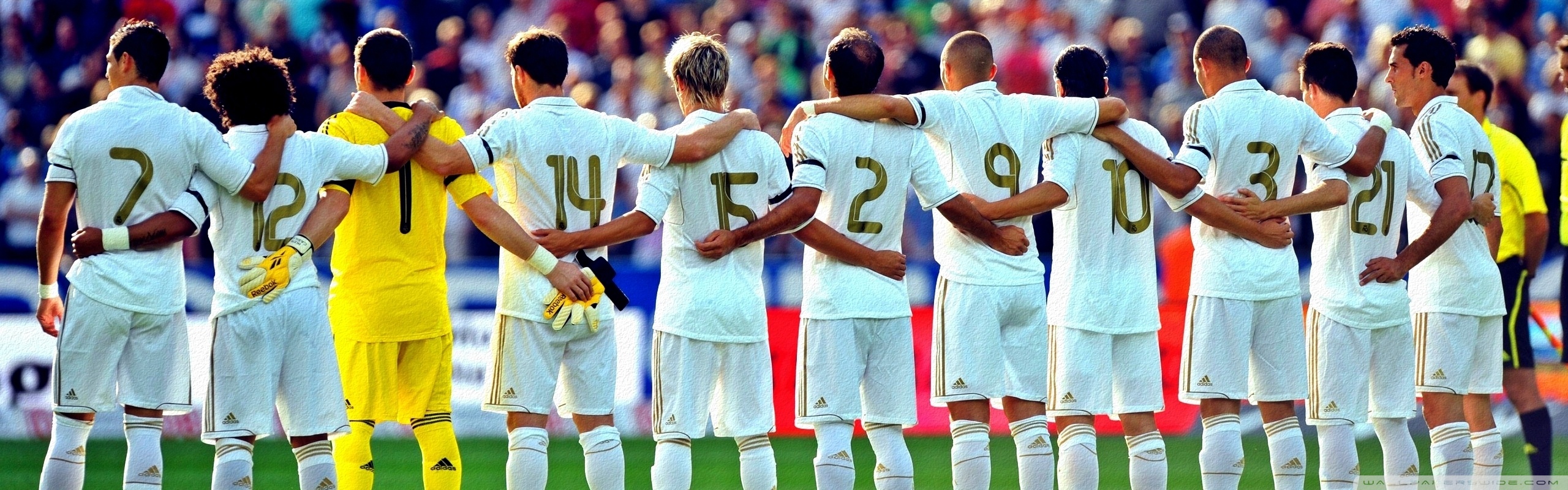 Laptop Wallpapers Real Madrid 2560x800 Wallpaper Teahub Io