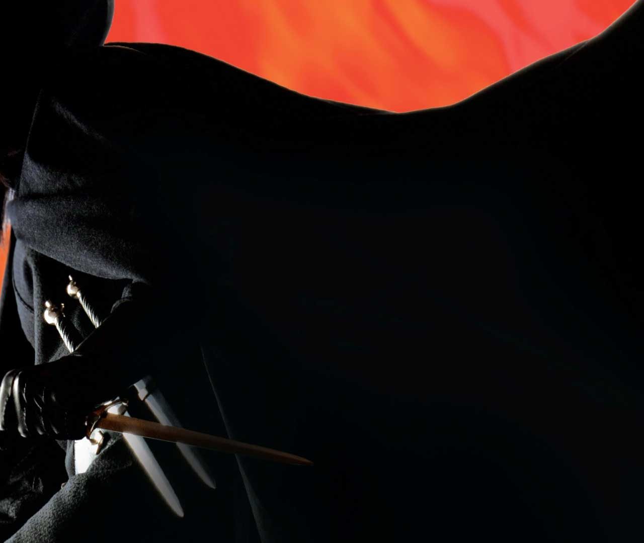 V For Vendetta 2005 - HD Wallpaper 