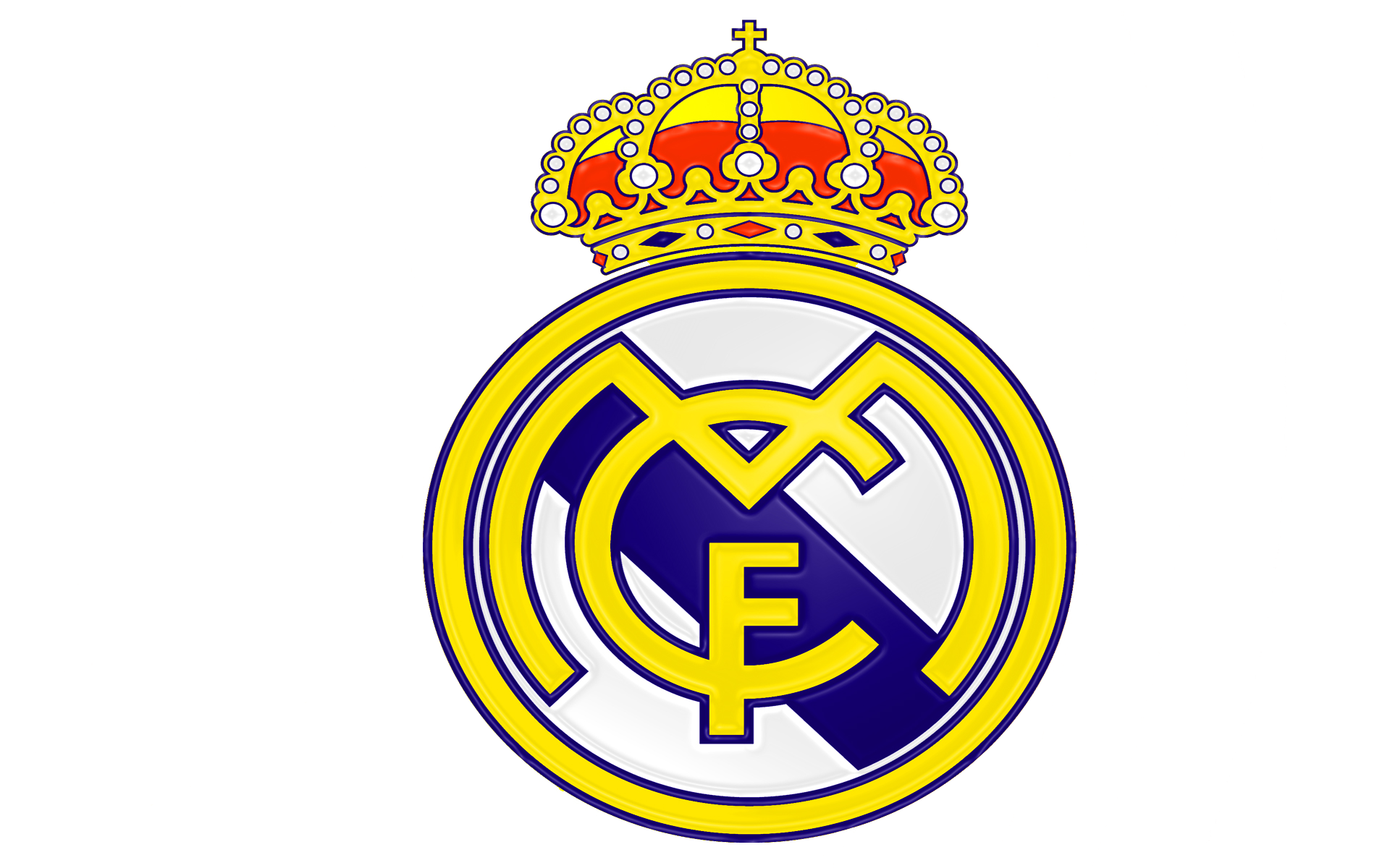 Logo Real Madrid Cf Image - HD Wallpaper 