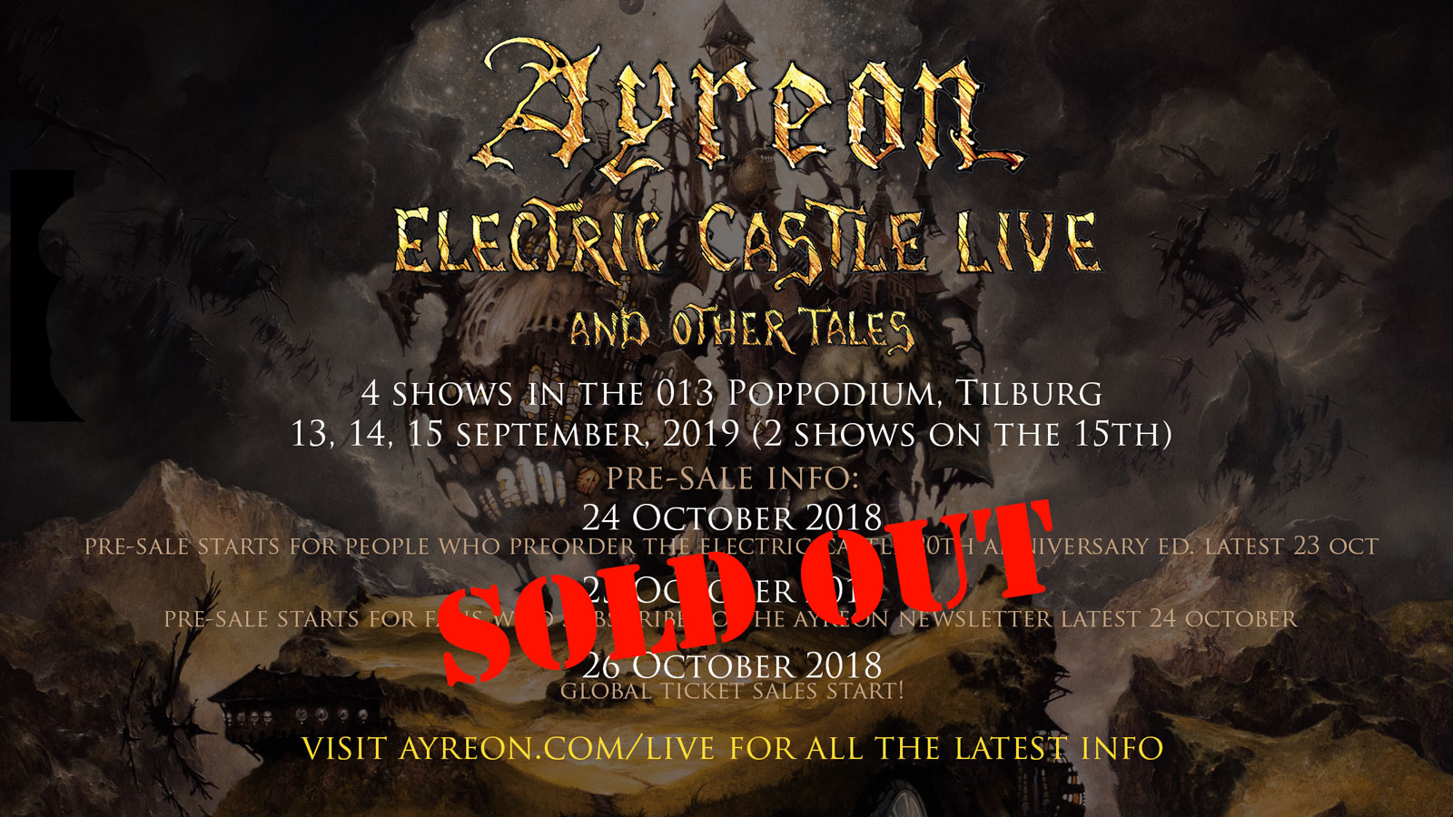 Ayreon Into The Electric Castle Live - HD Wallpaper 