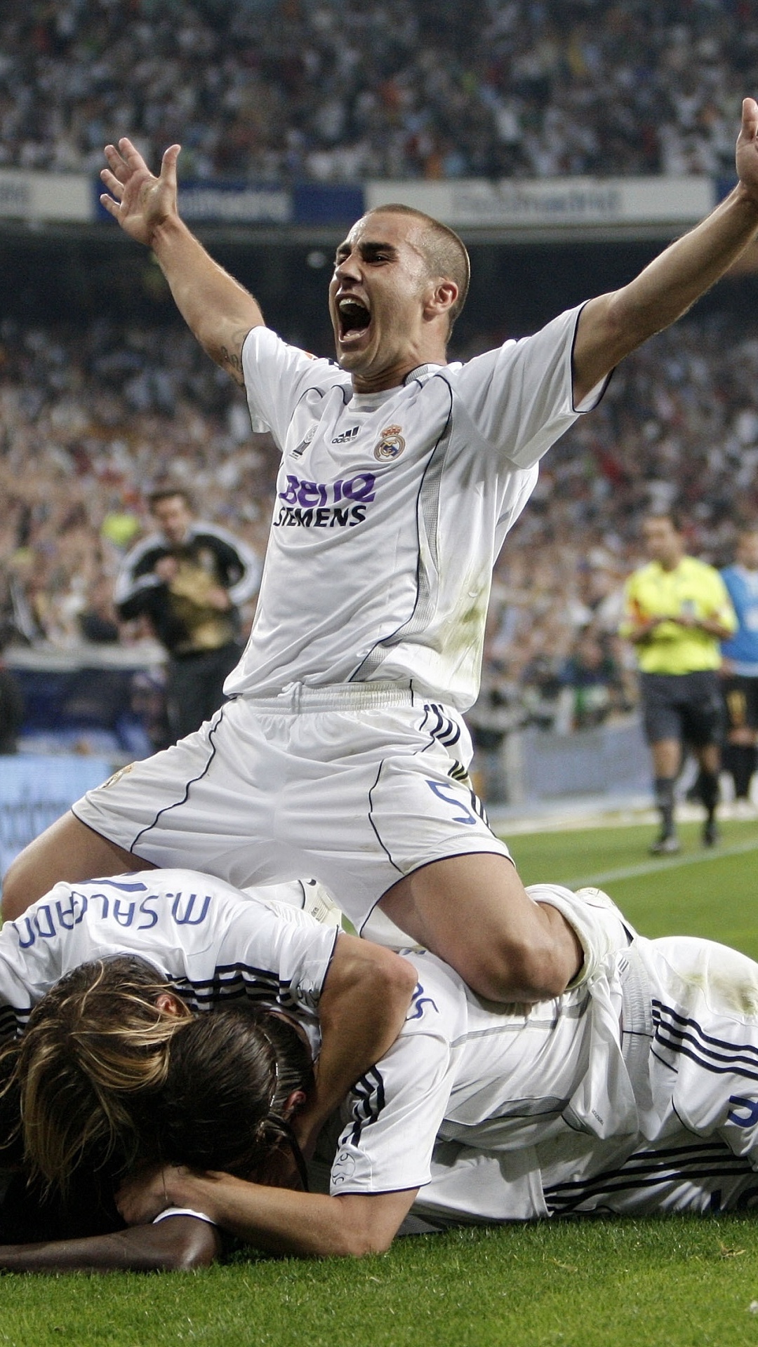 Cannavaro Real Madrid Gol - HD Wallpaper 