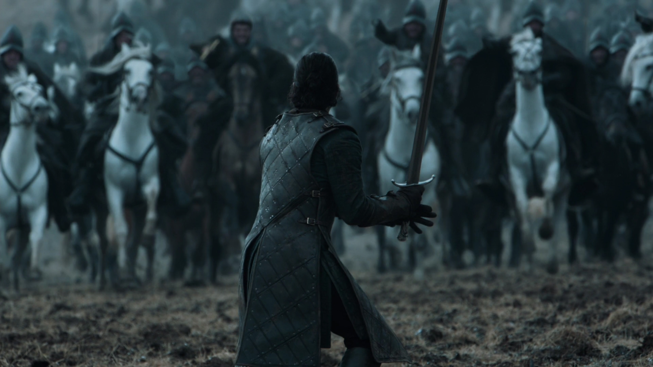 Game Of Thrones Jon Snow Battle - 2560x1440 Wallpaper 