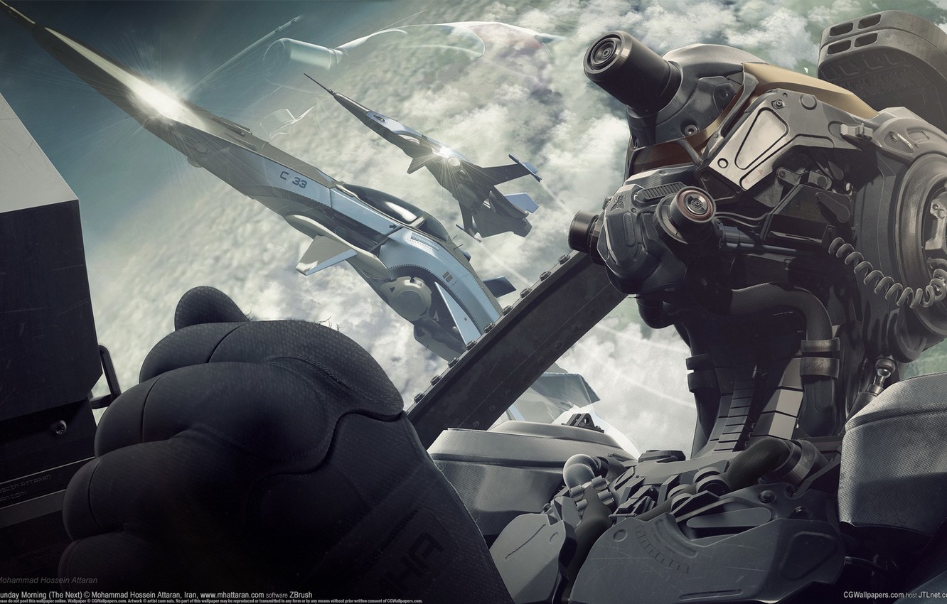 Photo Wallpaper The Sky, Clouds, Aviation, Fiction, - Wallpaper - HD Wallpaper 