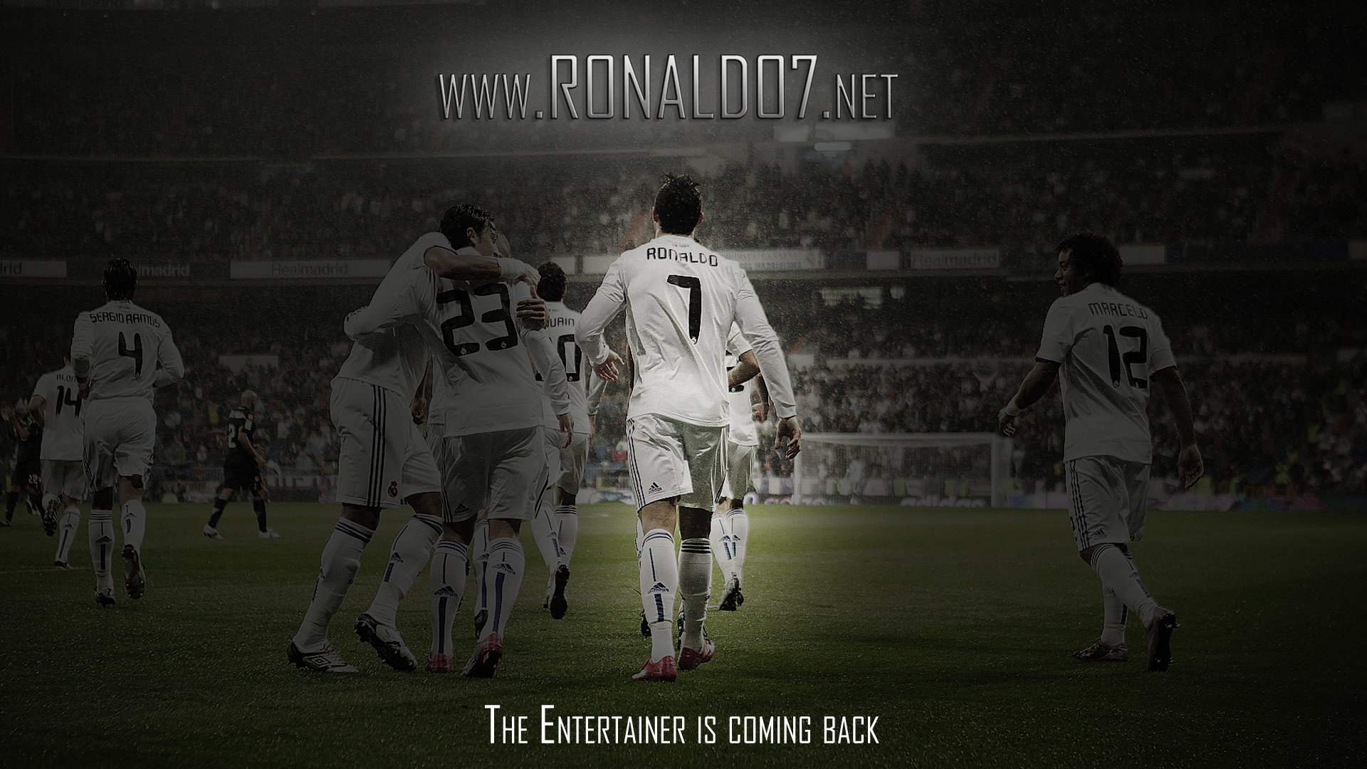 Cristiano Ronaldo Wallpaper In Full Hd - Real Madrid Theme For Windows 7 - HD Wallpaper 