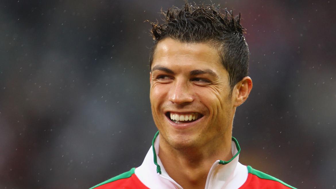 Cristiano Ronaldo Haircut Spiky - HD Wallpaper 