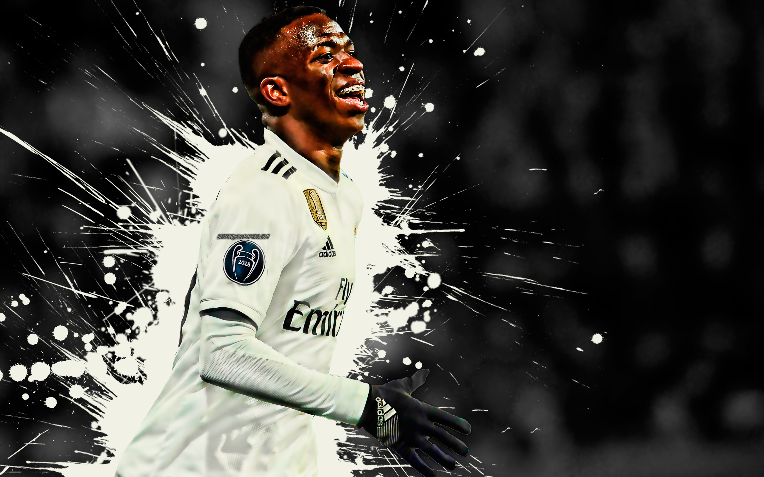 Vinicius Junior, 4k, Brazilian Football Player, Real - Player - HD Wallpaper 