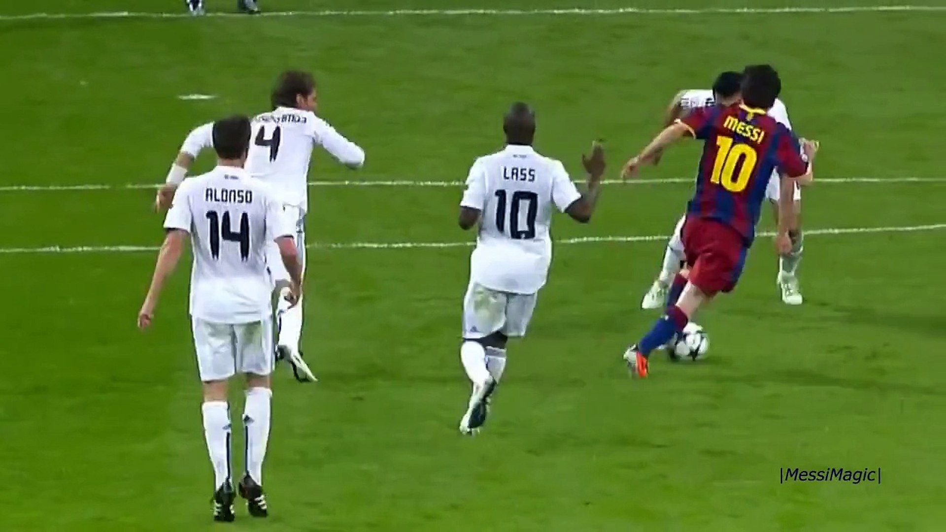 Messi Goal Vs Real Madrid 2011 Champions League Semi - HD Wallpaper 