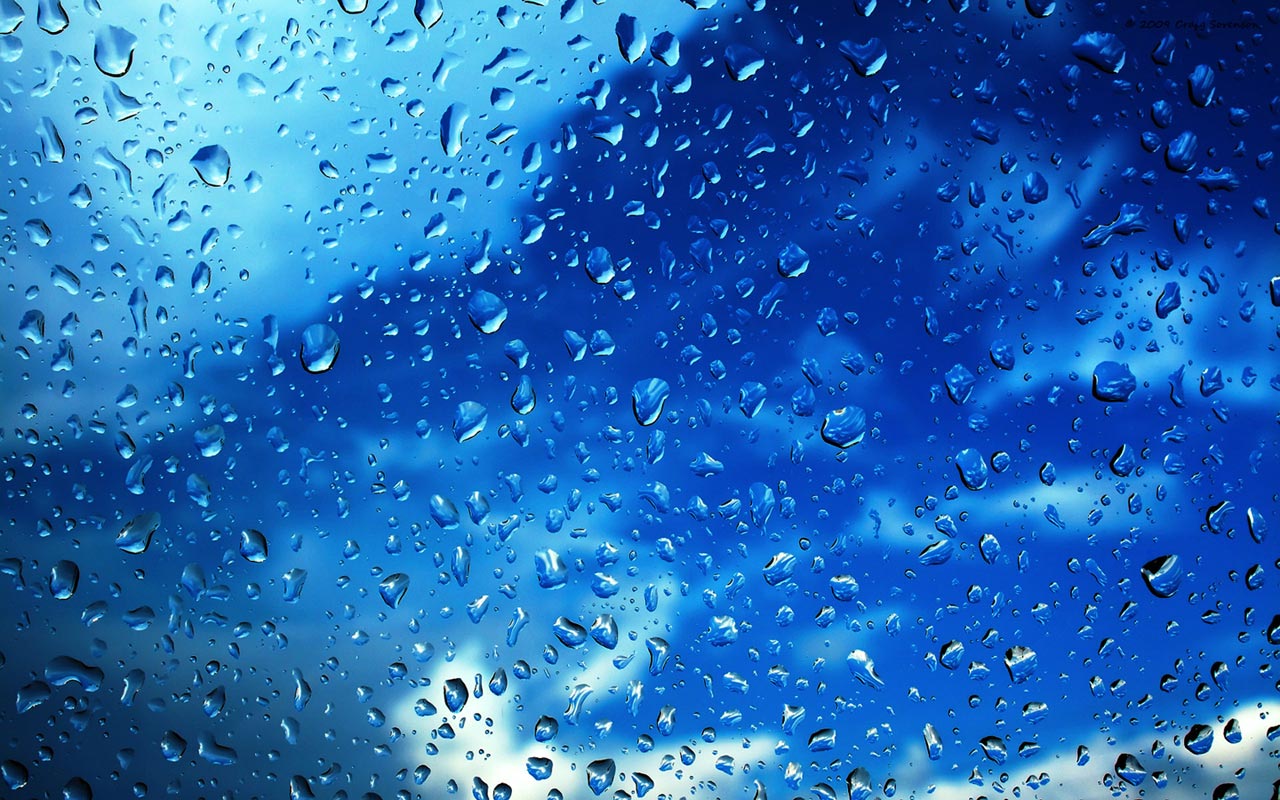 High Resolution Rain Background - HD Wallpaper 