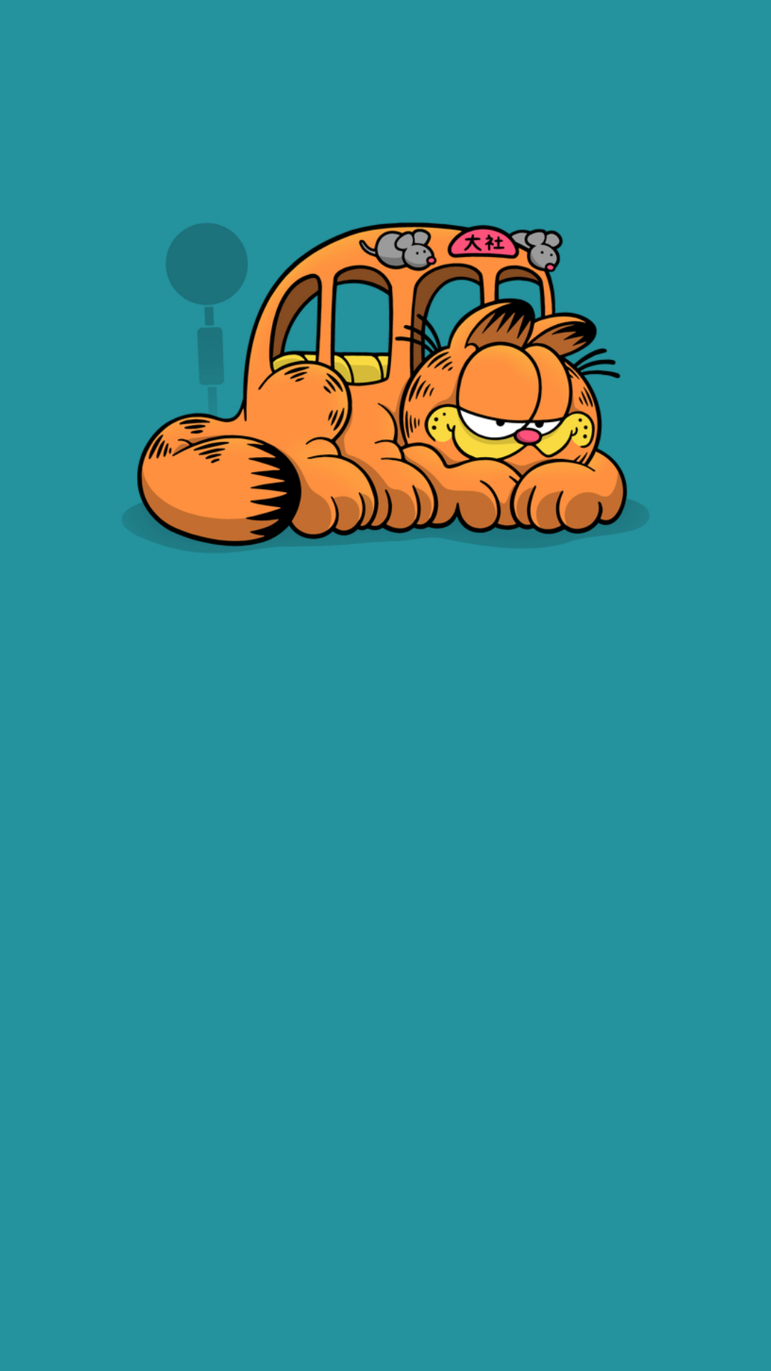 Garfield Wallpaper Iphone - HD Wallpaper 