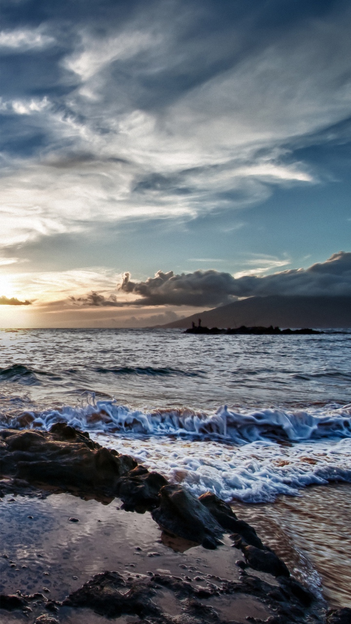 Hd Sea Scenery Samsung Galaxy A5 Wallpapers - 720 X 1280 Pixel - HD Wallpaper 