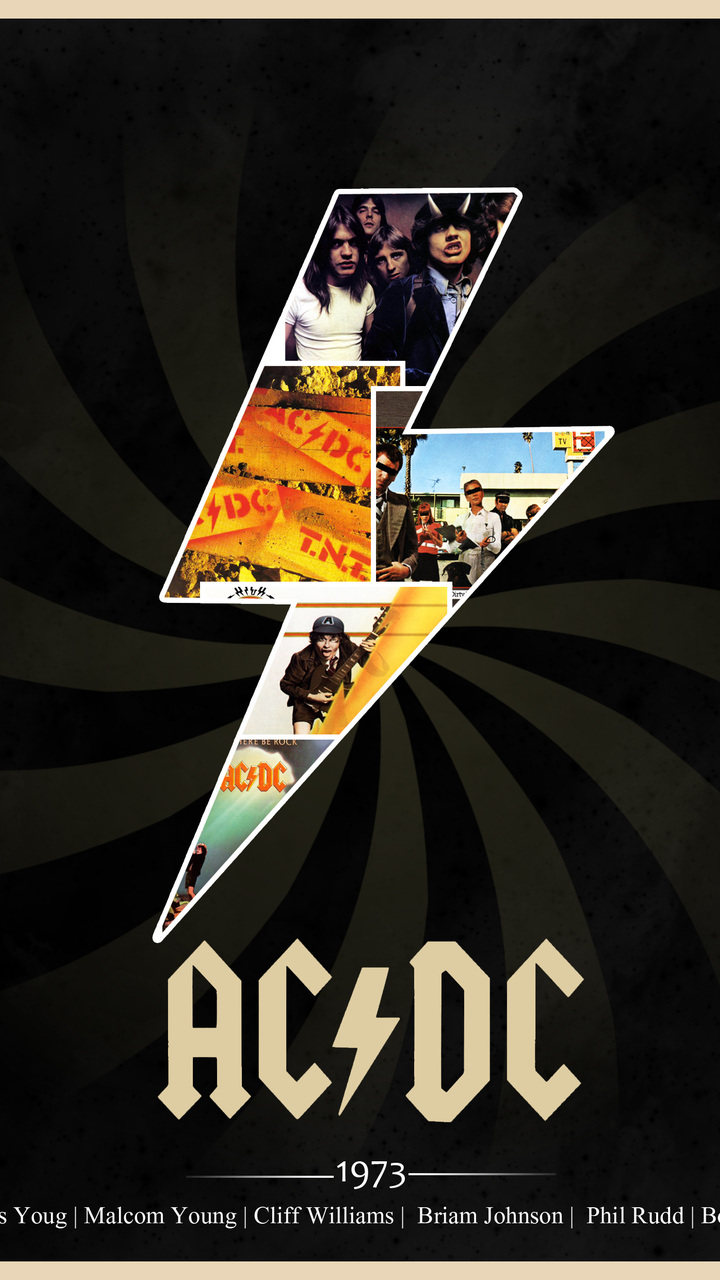 1973, Album Covers, Rock, Acdc, Classic Photo - Android Ac Dc - HD Wallpaper 