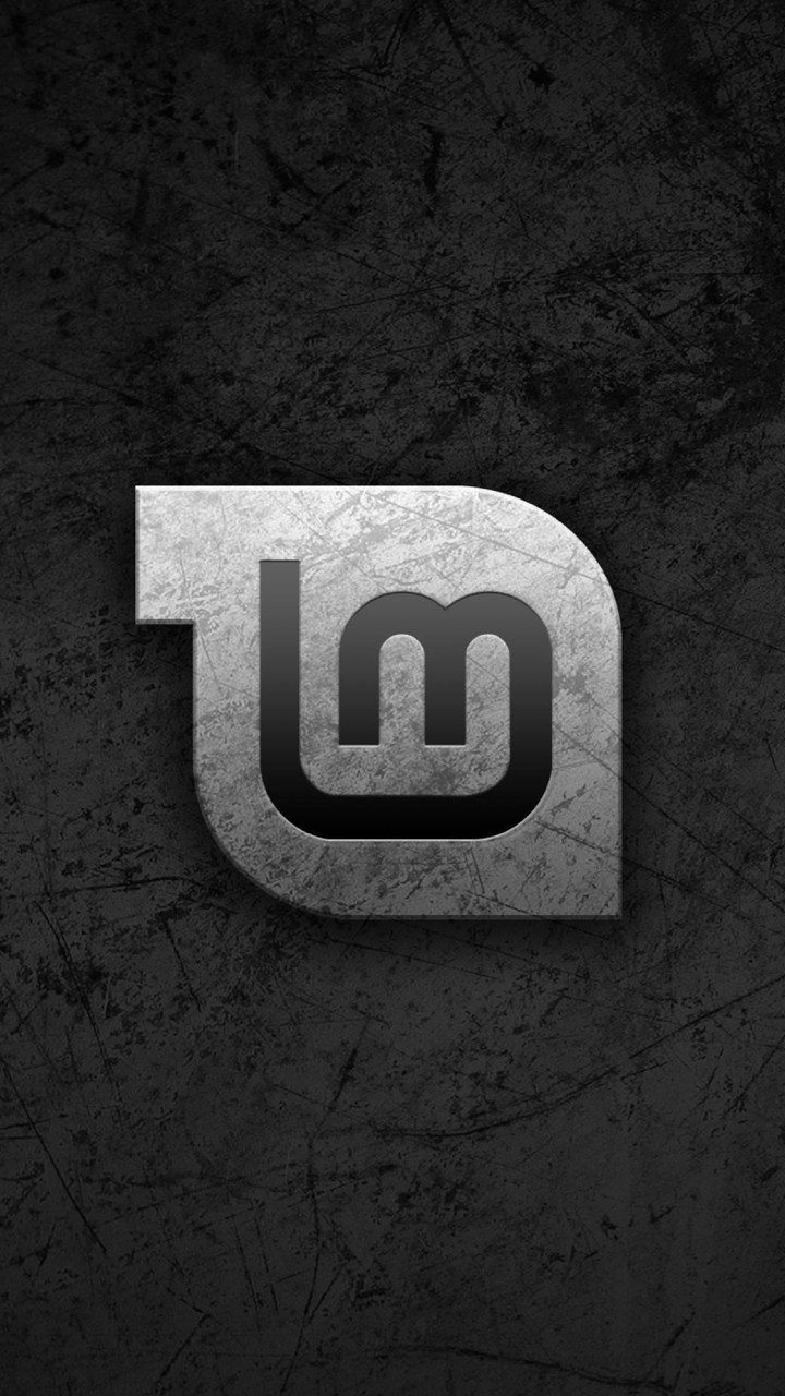 Linux Mint Black Wallpaper - Debian - HD Wallpaper 