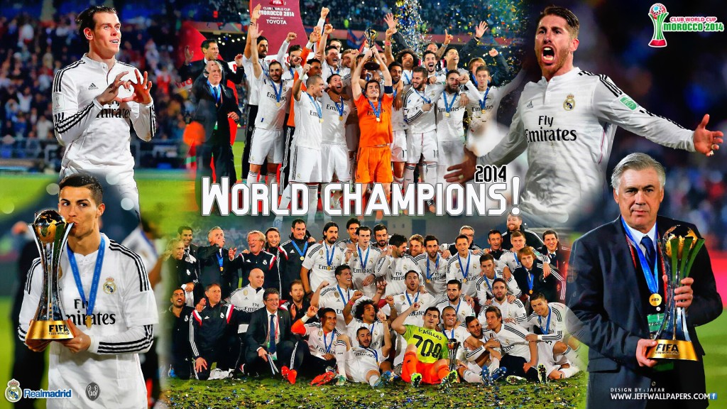 Real Madrid World Champions 2014 Hd Wallpaper - HD Wallpaper 