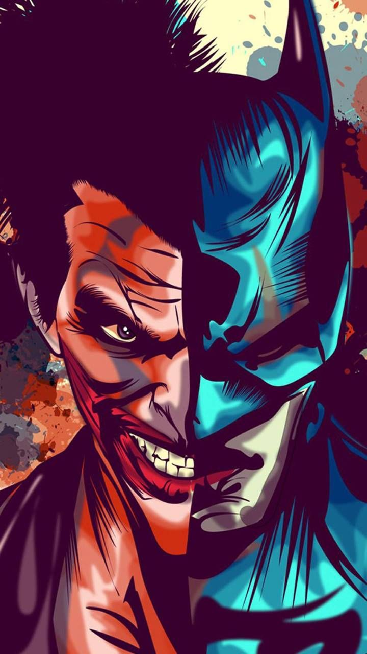 Batman And Joker Iphone - HD Wallpaper 