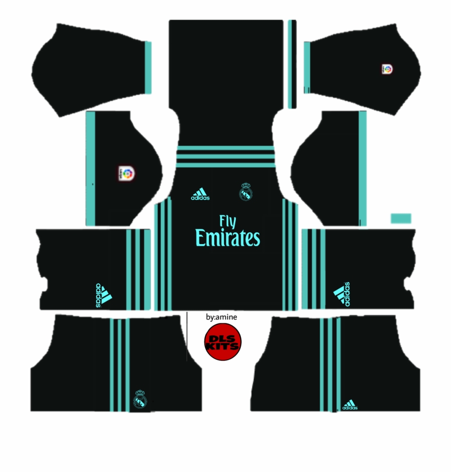 dream league 2019 real madrid kit