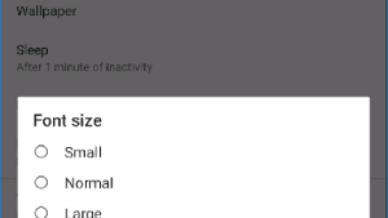 Android Text Size - HD Wallpaper 