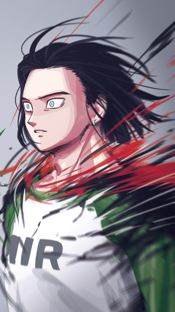 Dragon Ball Super, Android 17, Black Hair - Android 17 Wallpaper Iphone - HD Wallpaper 