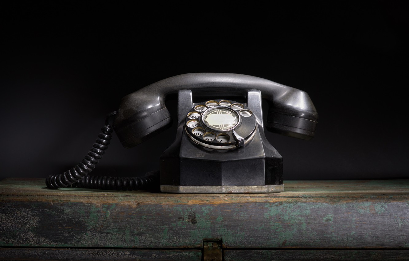 Photo Wallpaper Retro, Phone, Camera - Corded Phone - HD Wallpaper 