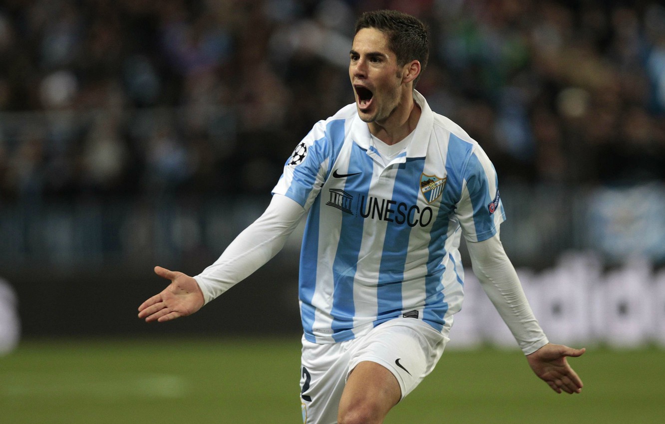 Photo Wallpaper Sport, Football, Football, Spain, Talent, - Isco Malaga - HD Wallpaper 