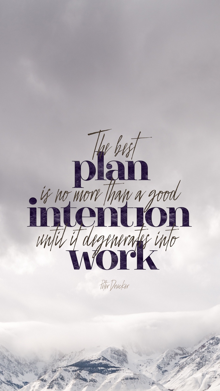 Wallpaper Quote, Motivation, Plans, Work, Phrase - Poster - HD Wallpaper 