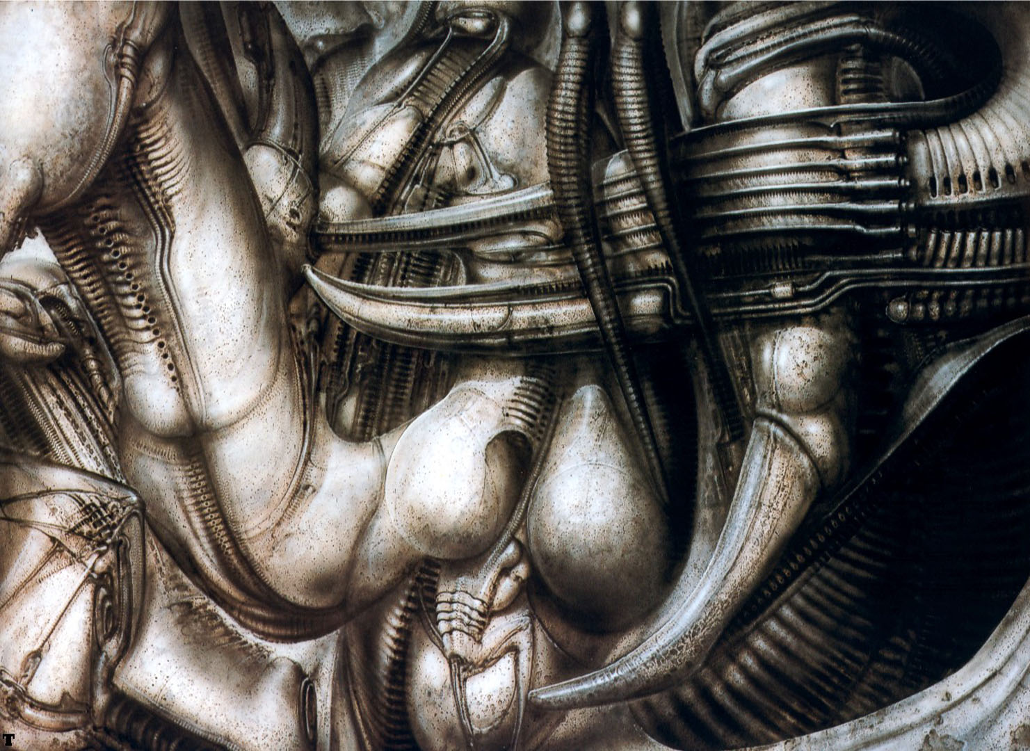 Newyorkcity Xx Subway - Hr Giger Art - HD Wallpaper 