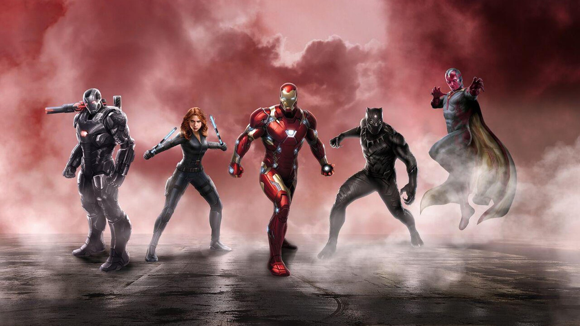Iron Man Civil War Team - HD Wallpaper 