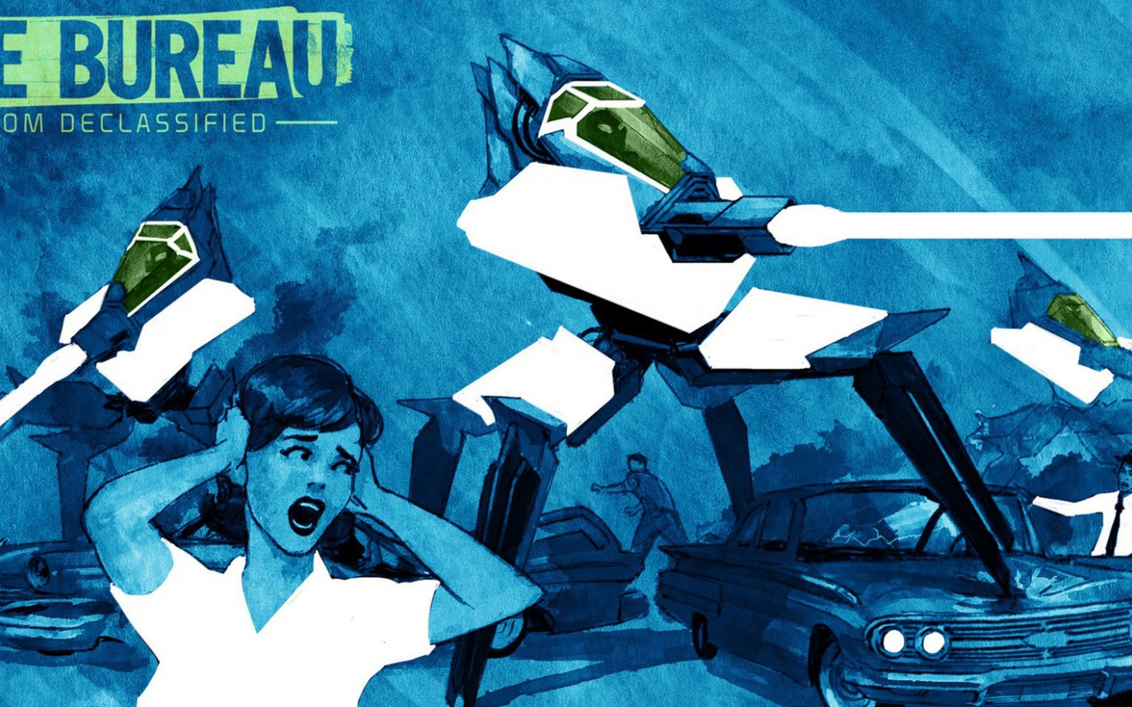 Bureau Xcom Declassified Art - HD Wallpaper 