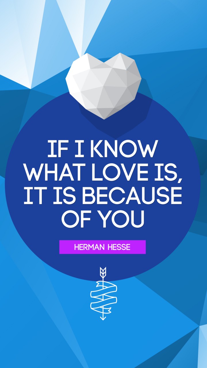 Blue Wallpapers With Love Quotes - HD Wallpaper 