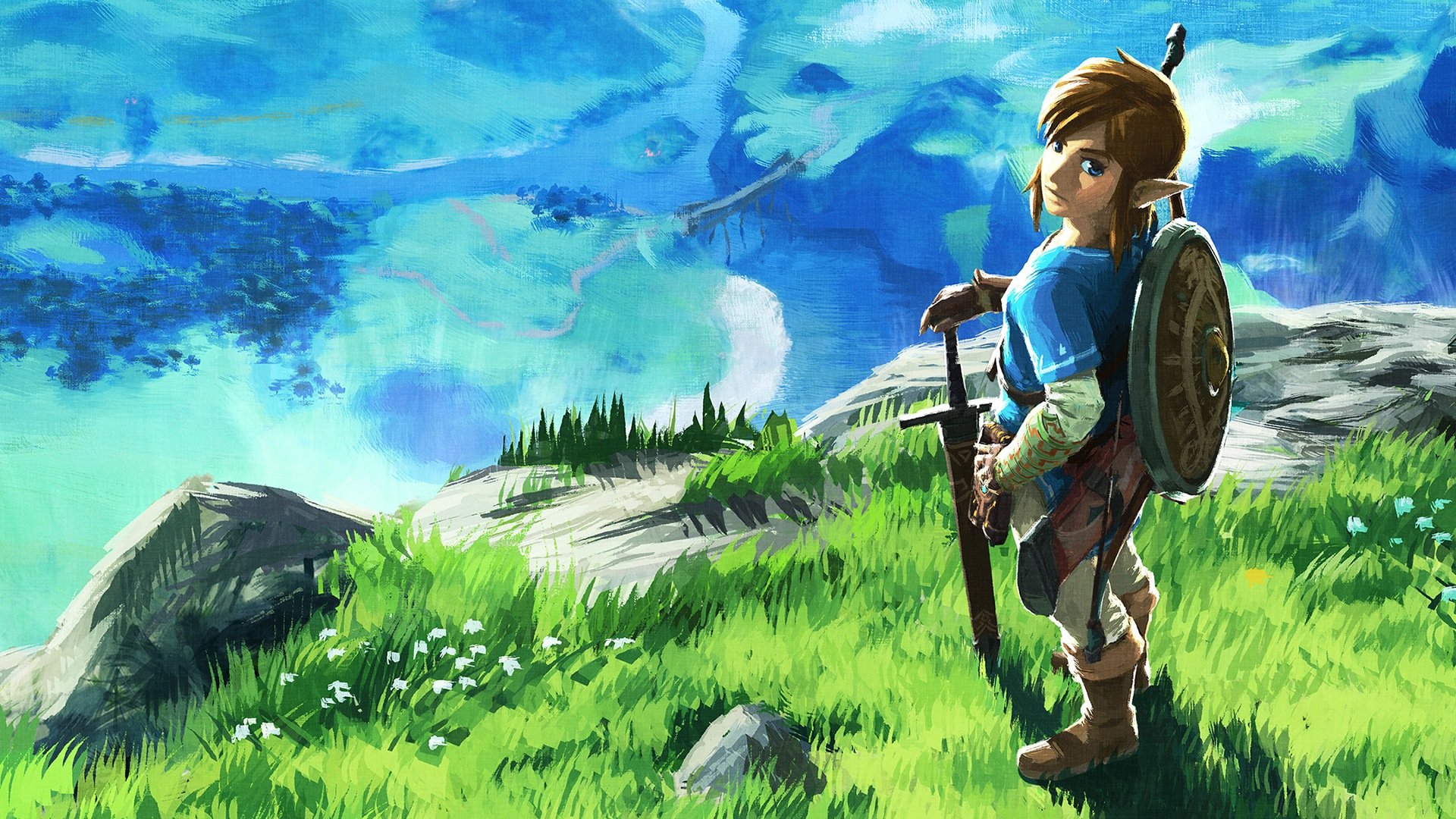Best The Legend Of Zelda - Legend Of Zelda Breath Of The Wild - HD Wallpaper 