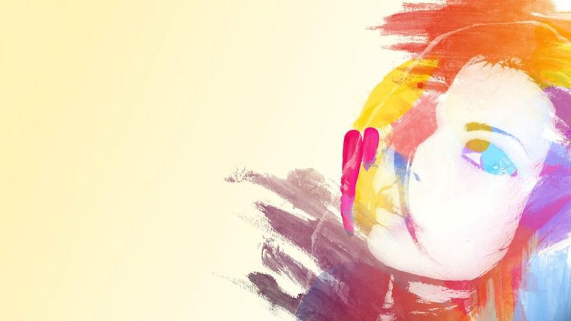 Wallpaper Face, Girl, Portrait - Wallpaper - HD Wallpaper 