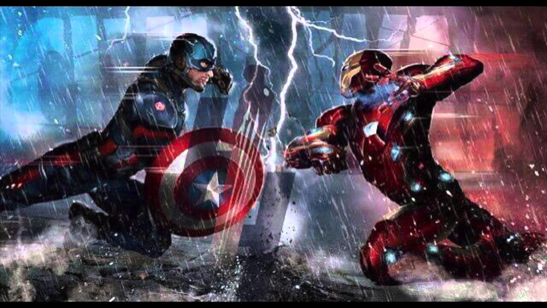 Civil War Iron Spiderman Wallpaper Marvel Pinterest - Captain America And Iron Man Fight - HD Wallpaper 