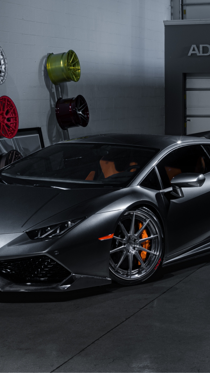 Black Lamborghini Hd Wallpapers Iphone 8 - HD Wallpaper 