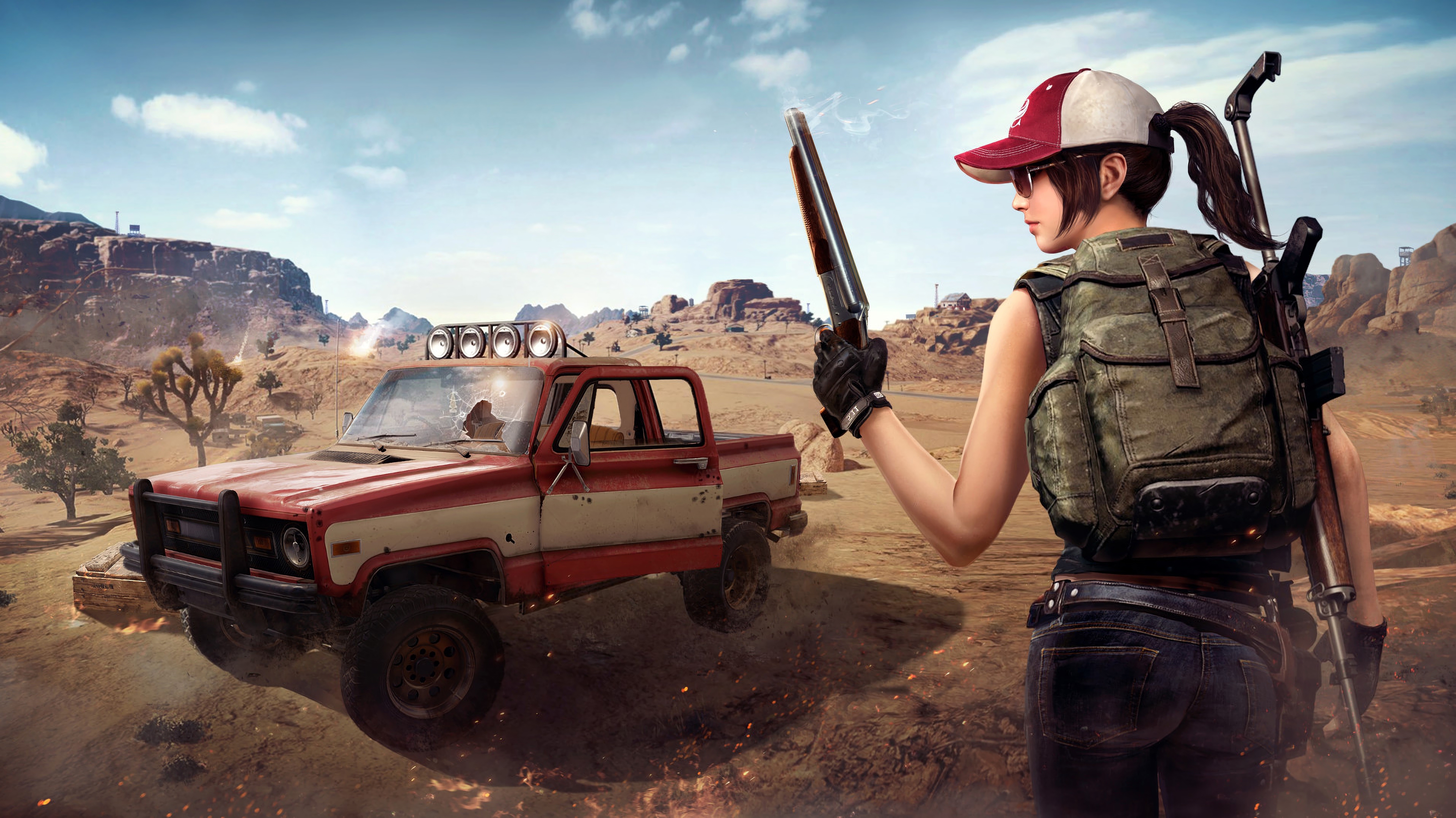 Pubg Girl Wallpaper 4k - HD Wallpaper 