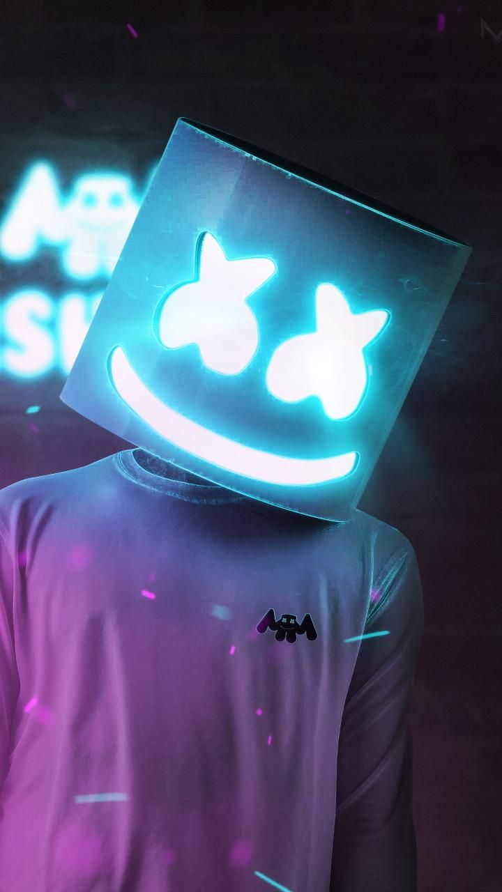 Marshmallow Marshmello - HD Wallpaper 