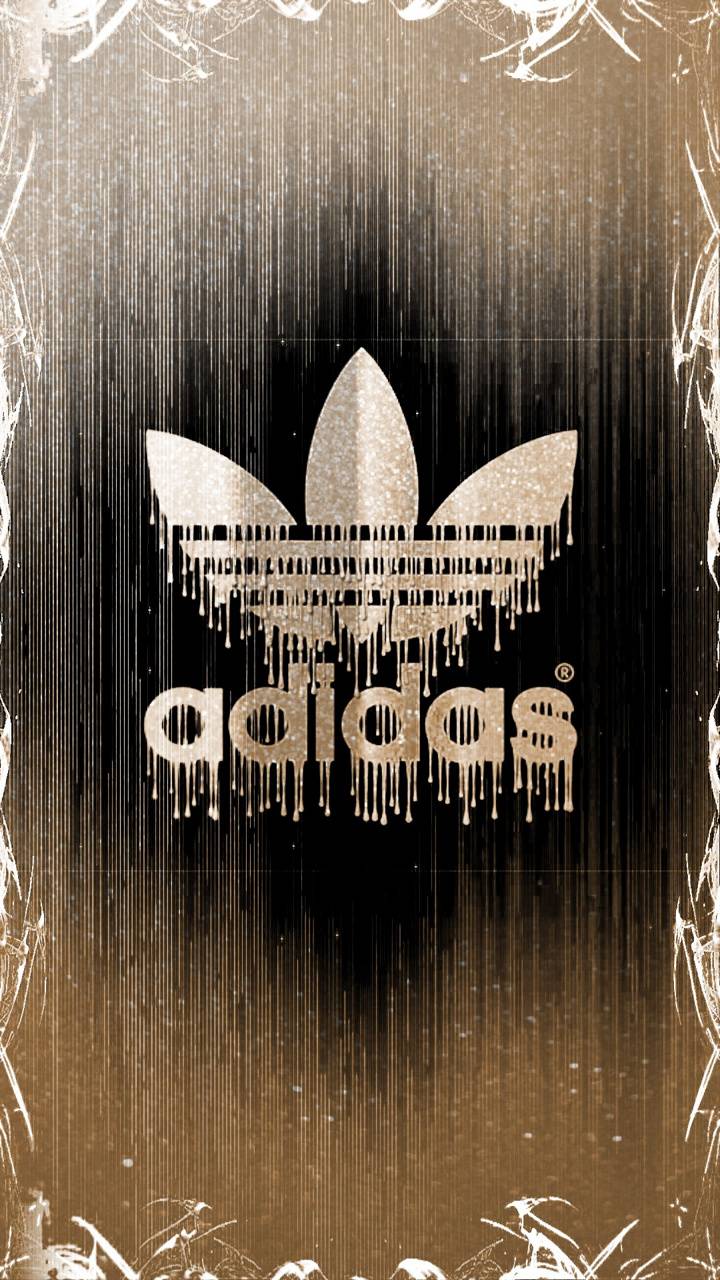 Gold Adidas Wallpaper By Hapaharri - Adidas Wallpaper For Iphone 7 - HD Wallpaper 