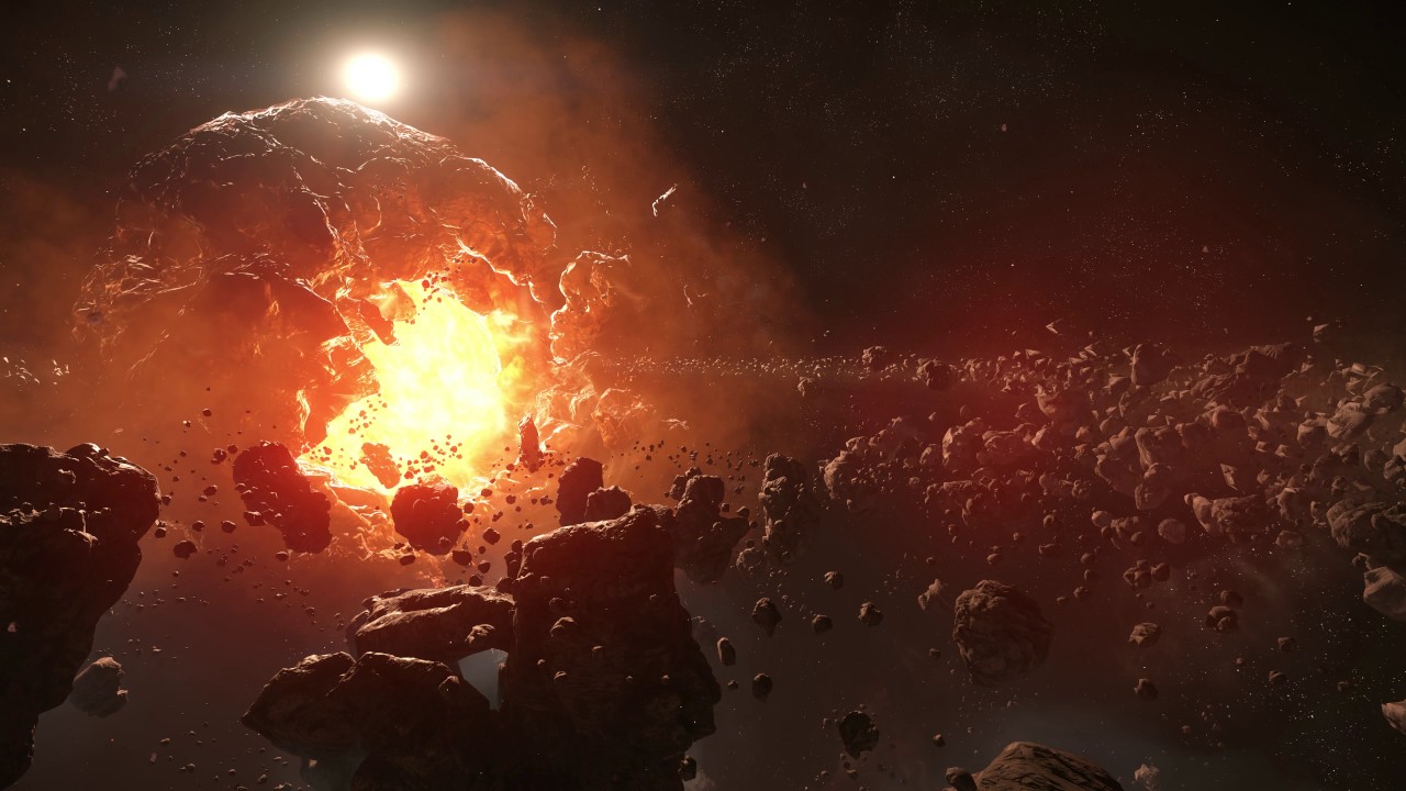 Star Citizen Dying Star - HD Wallpaper 
