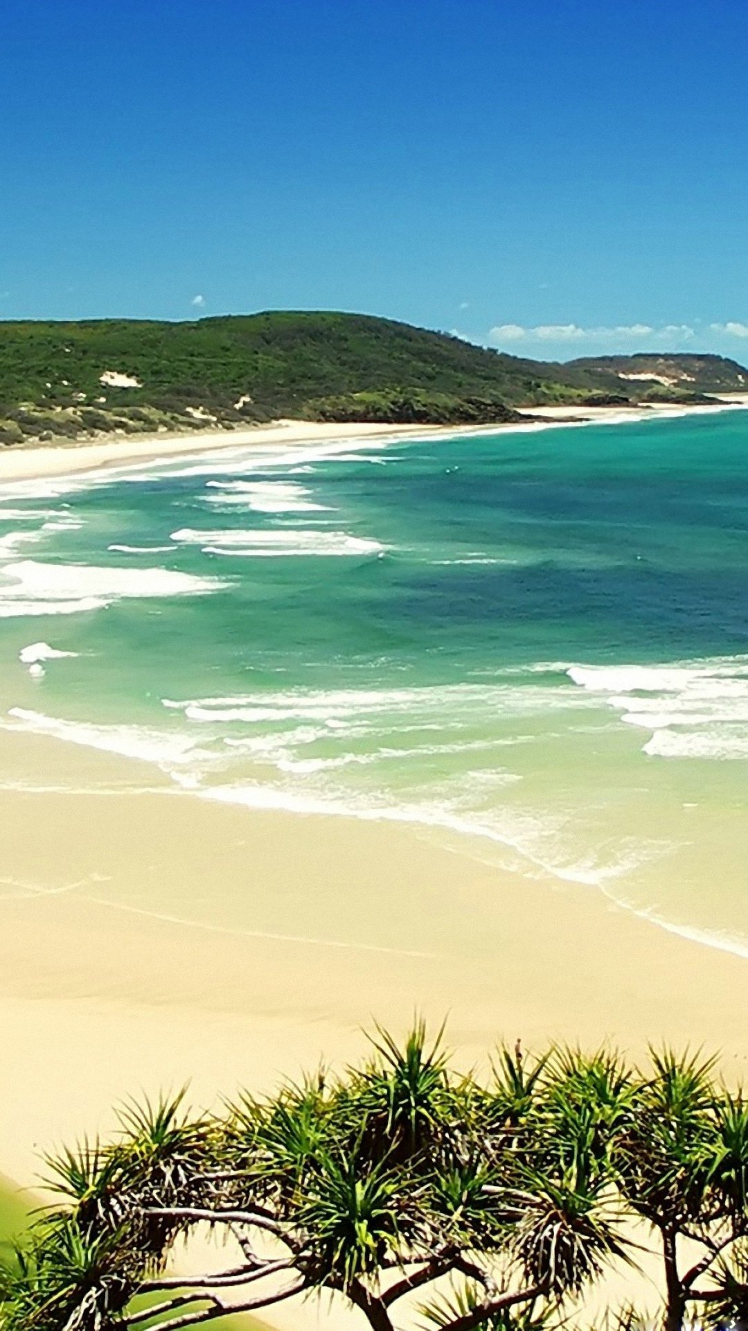 Download Beach Iphone Wallpaper - Fraser Island - HD Wallpaper 