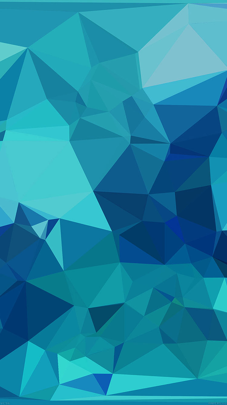 Abstract Designs For The Iphone - Blue Pattern Wallpaper Hd - 727x1293  Wallpaper 