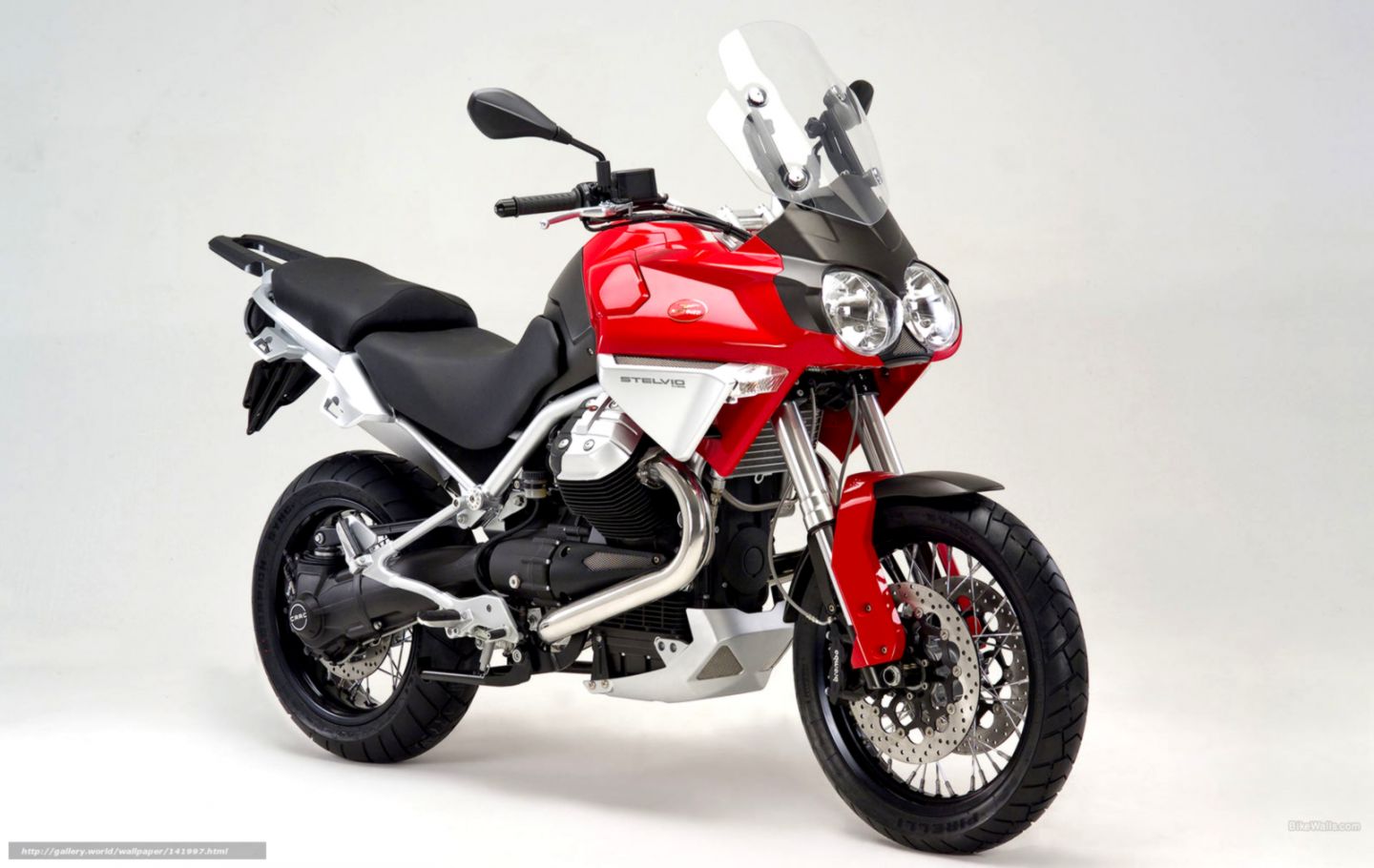 Download Wallpaper Moto Guzzi Sport Touring Stelvio - Moto Guzzi 1200 Stelvio 2008 - HD Wallpaper 
