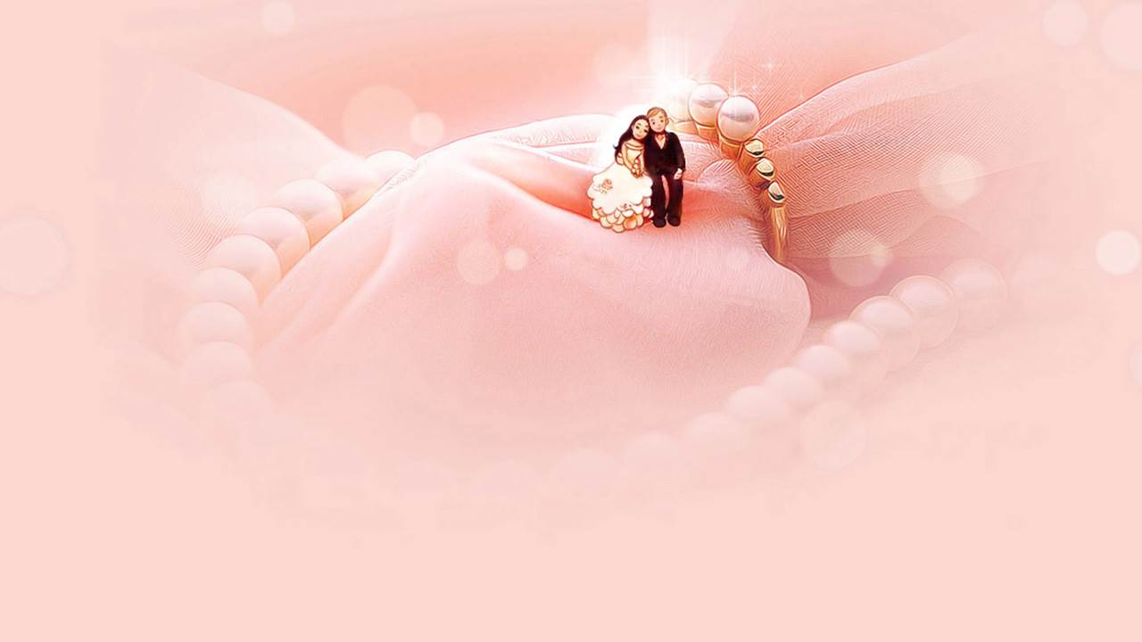 Hd Wedding Backgrounds Wallpaper - Peach Wedding Background Hd - 1280x720  Wallpaper 