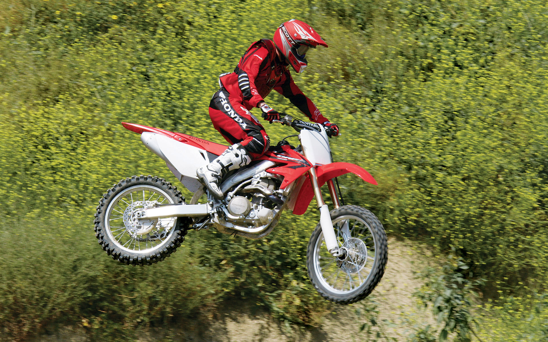 Motos De Motocross Honda Wallpaper - Motocross - HD Wallpaper 