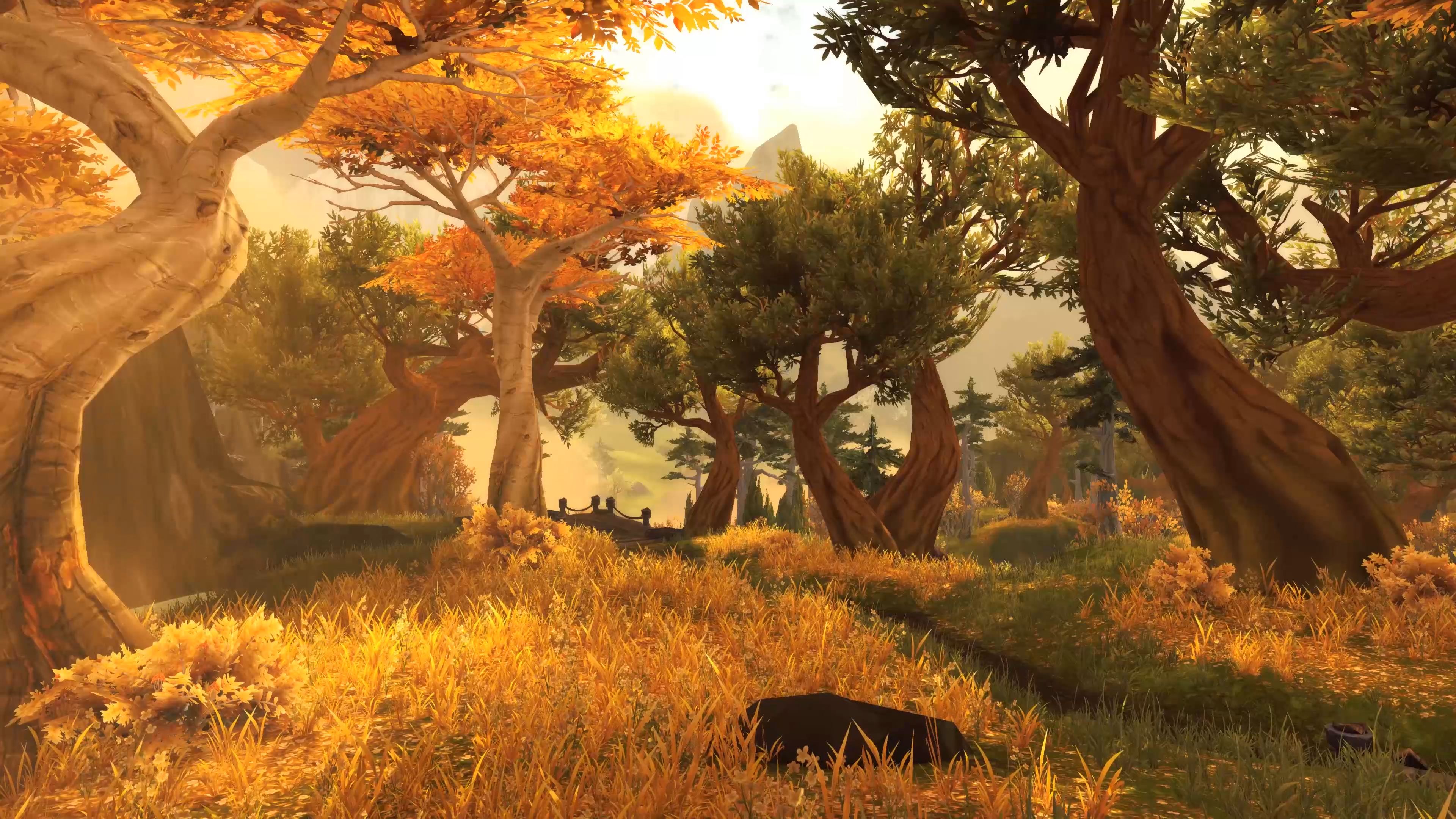 World Of Warcraft Nature Background - HD Wallpaper 